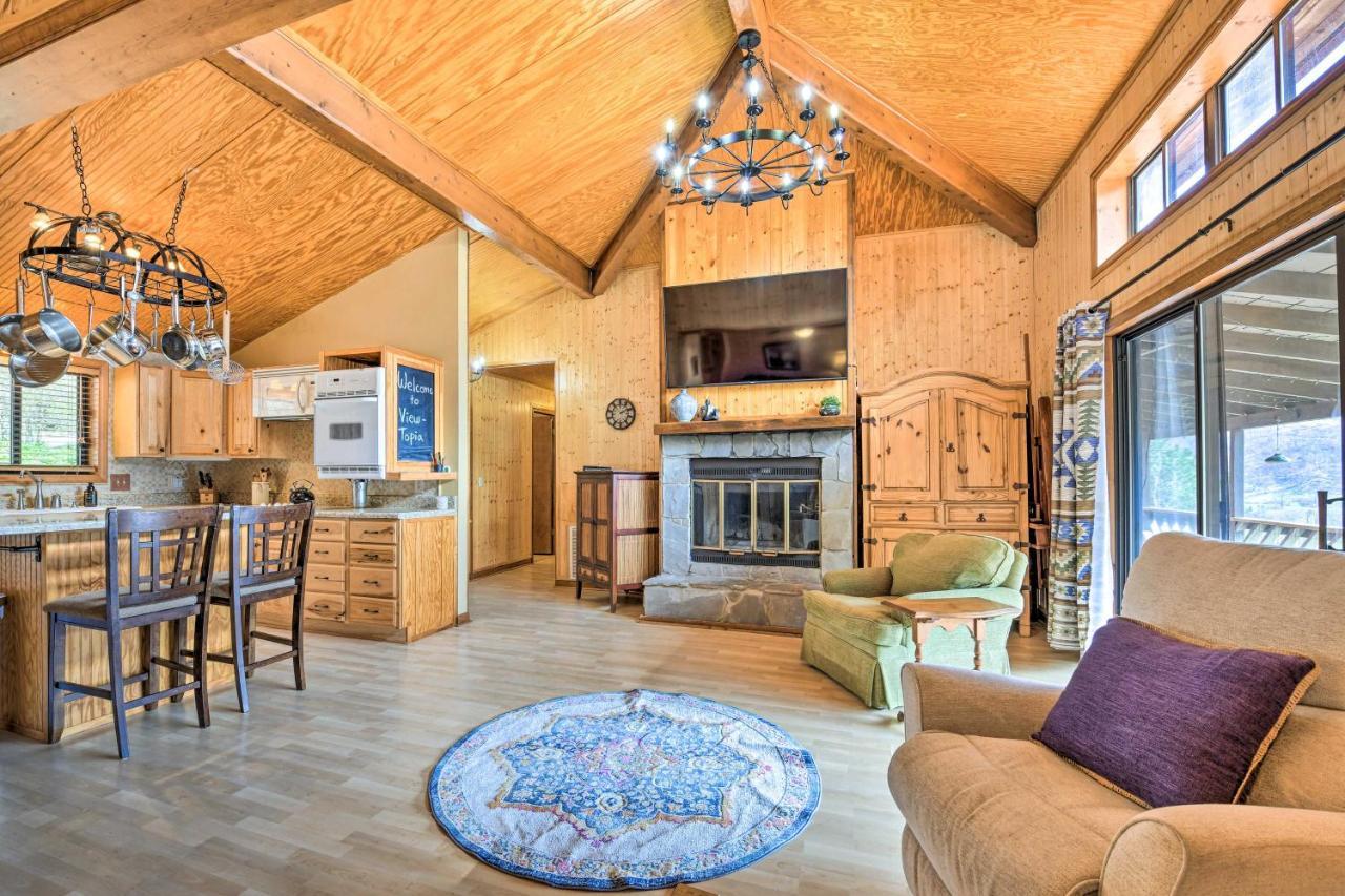 Best Location - Maggie Valley Cabin With Hot Tub! Bagian luar foto