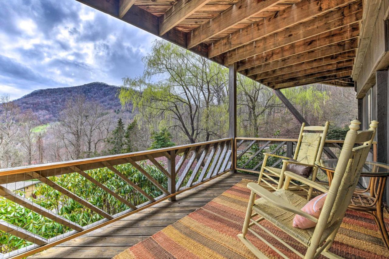 Best Location - Maggie Valley Cabin With Hot Tub! Bagian luar foto
